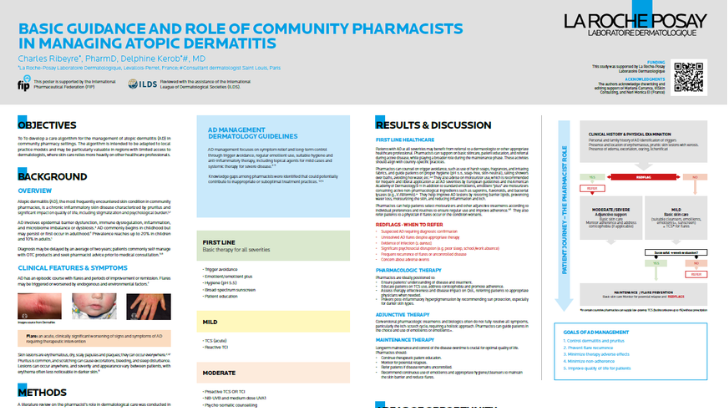 Basic Guidance and Role of Community Pharmacists in Managing Atopic Dermatitis